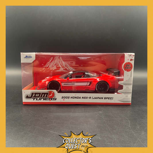 (IN STOCK) JADA TOYS 1:24 Scale JDM Tuners 2002 HONDA NSX Type-R (Japan Special) Diecast Vehicle
