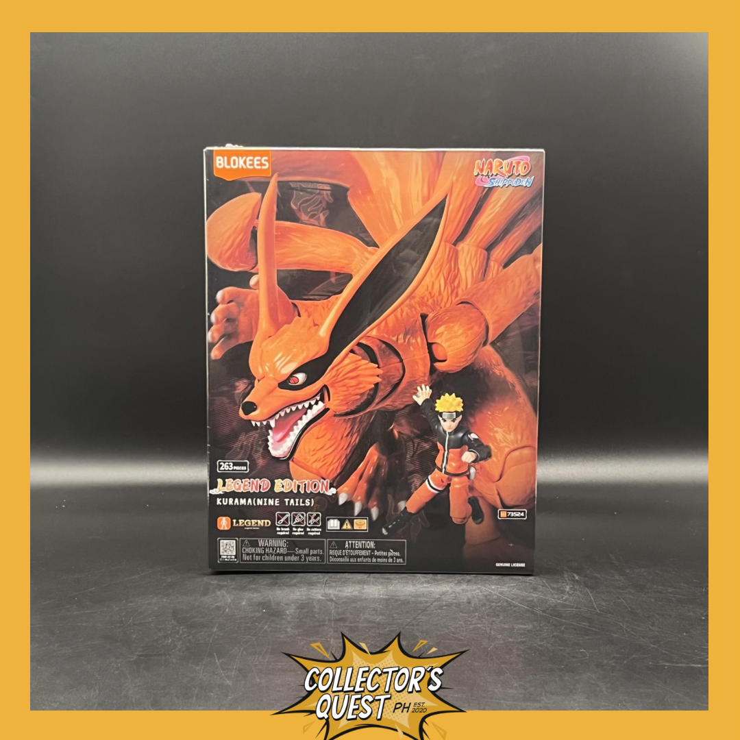 (IN STOCK) 73524 Blokees Naruto Shippuden Legend Edition 01: Kurama (Nine Tails) Model Kit