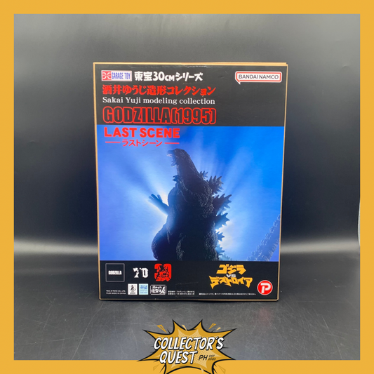 (IN STOCK) Bandai  Garage Toy Sakai Yuji Modeling Collection Godzilla (1995) Last Scene Godzilla Figure