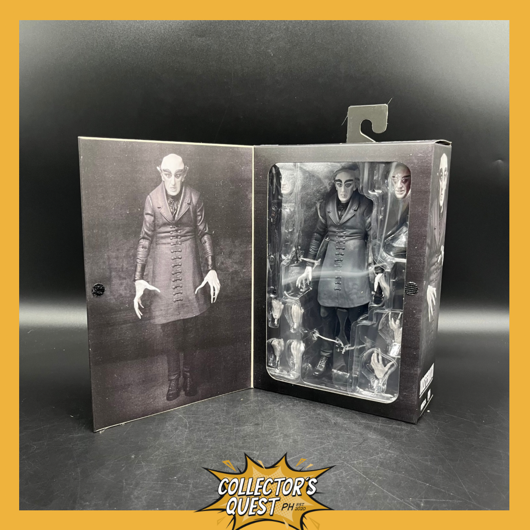 (IN STOCK) Nosferatu- 7” Scale Action Figure - Ultimate Count Orlok (B&W)