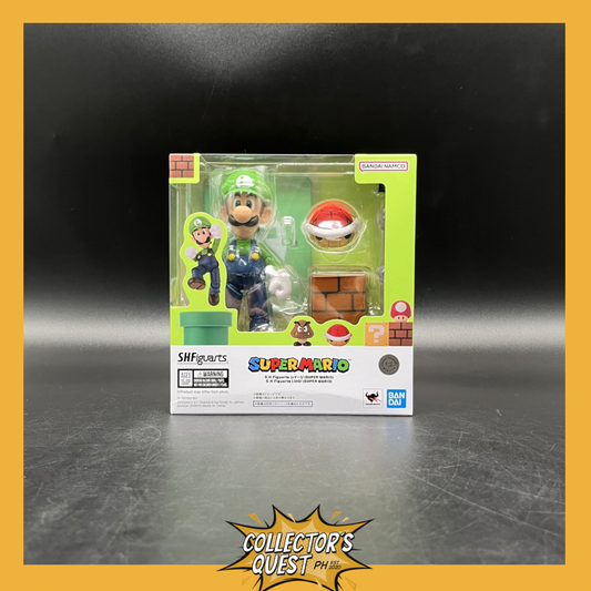 (IN STOCK) Bandai SHFiguarts SUPER MARIO: Luigi Action Figure