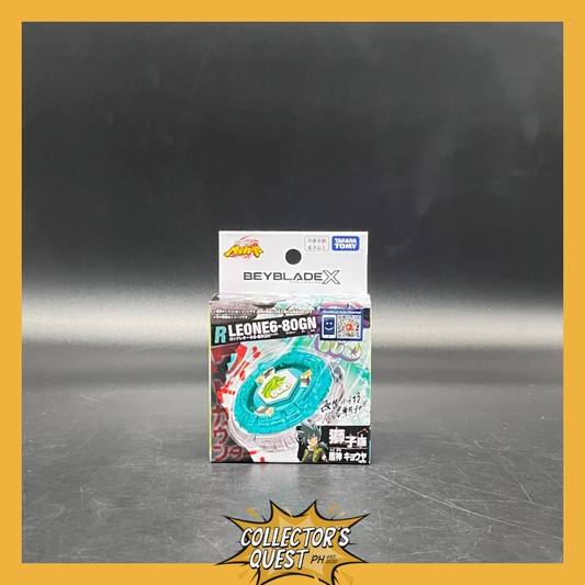 (IN STOCK) Takara Tomy Beyblade X BX-00 Booster Rock Leone 6-80GN