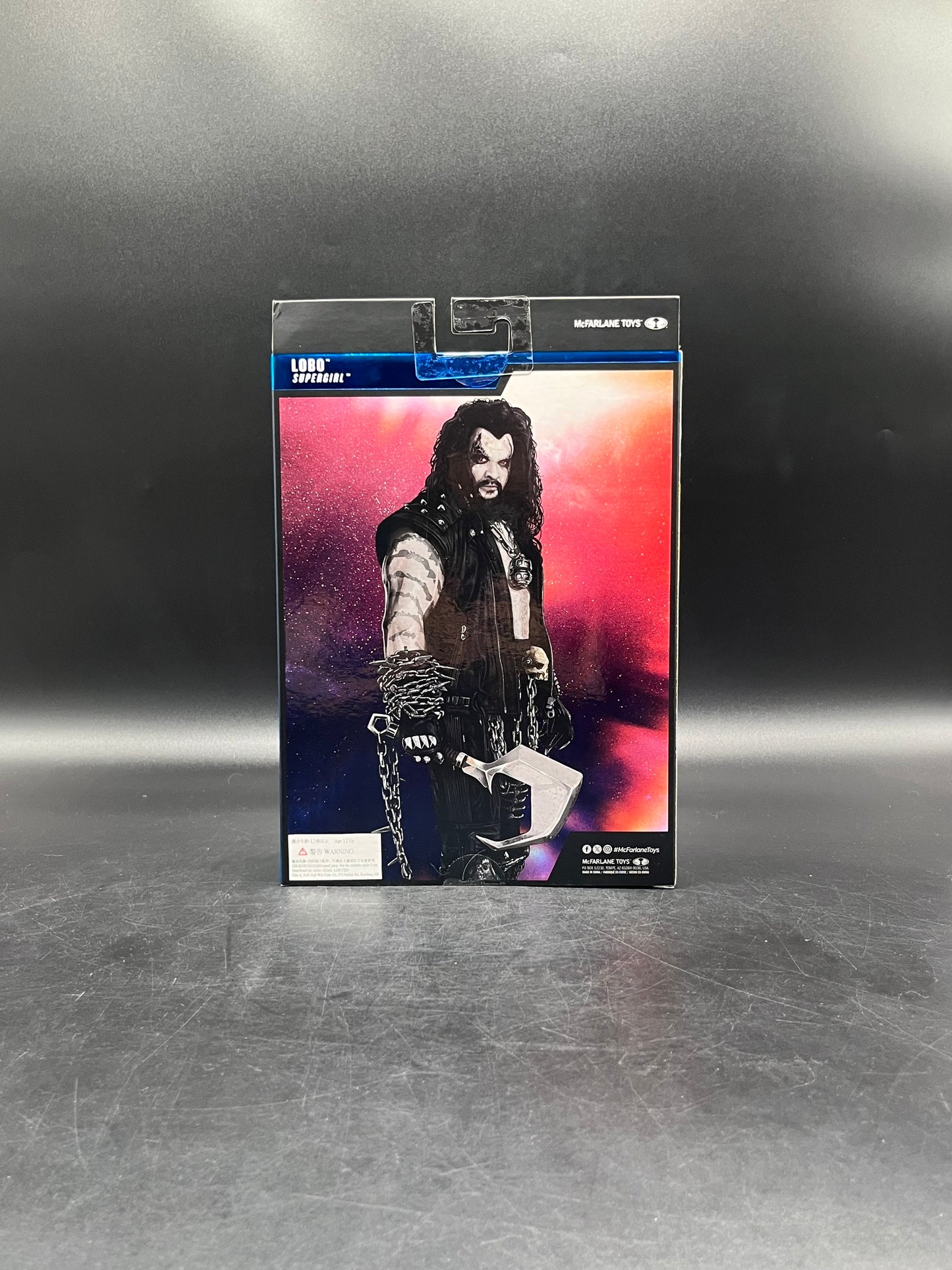 (IN STOCK) Mcfarlane DC Deluxe 7in- Lobo (Supergirl Movie) Action Figure