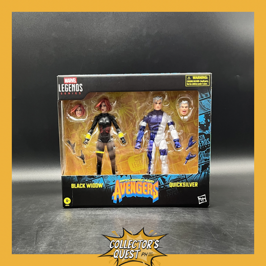 (IN STOCK) Marvel Legends Series Avengers: The Crossing Black Widow & Quicksilver