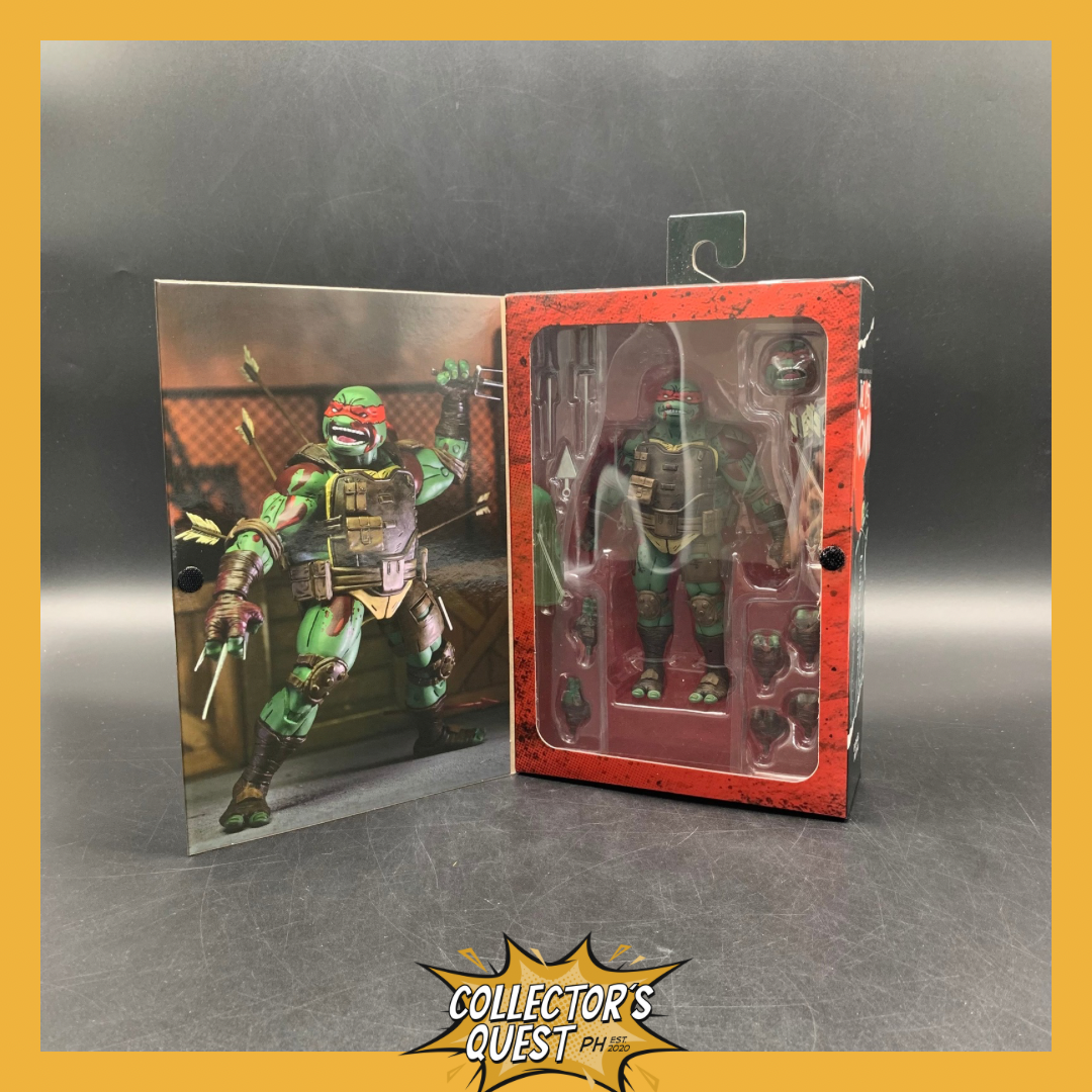 (IN STOCK) Teenage Mutant Ninja Turtles (The Last Ronin) - 7” Scale Action Figure - Ultimate First to Fall Raphael