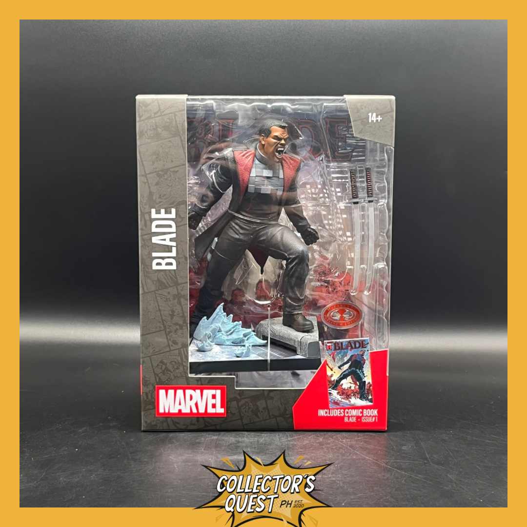 (IN STOCK) McFarlane Toys Marvel Comics Blade (Issue #1) 1:6th Scale Posed Statue