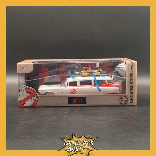 (IN STOCK) JADA TOYS 1:24 Scale Hollywood Rides Ghostbusters Ecto-1 Diecast Vehicle