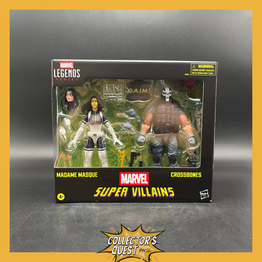 (IN STOCK) Marvel Legends Series Madame Masque & Crossbones 2 Pack Action Figure