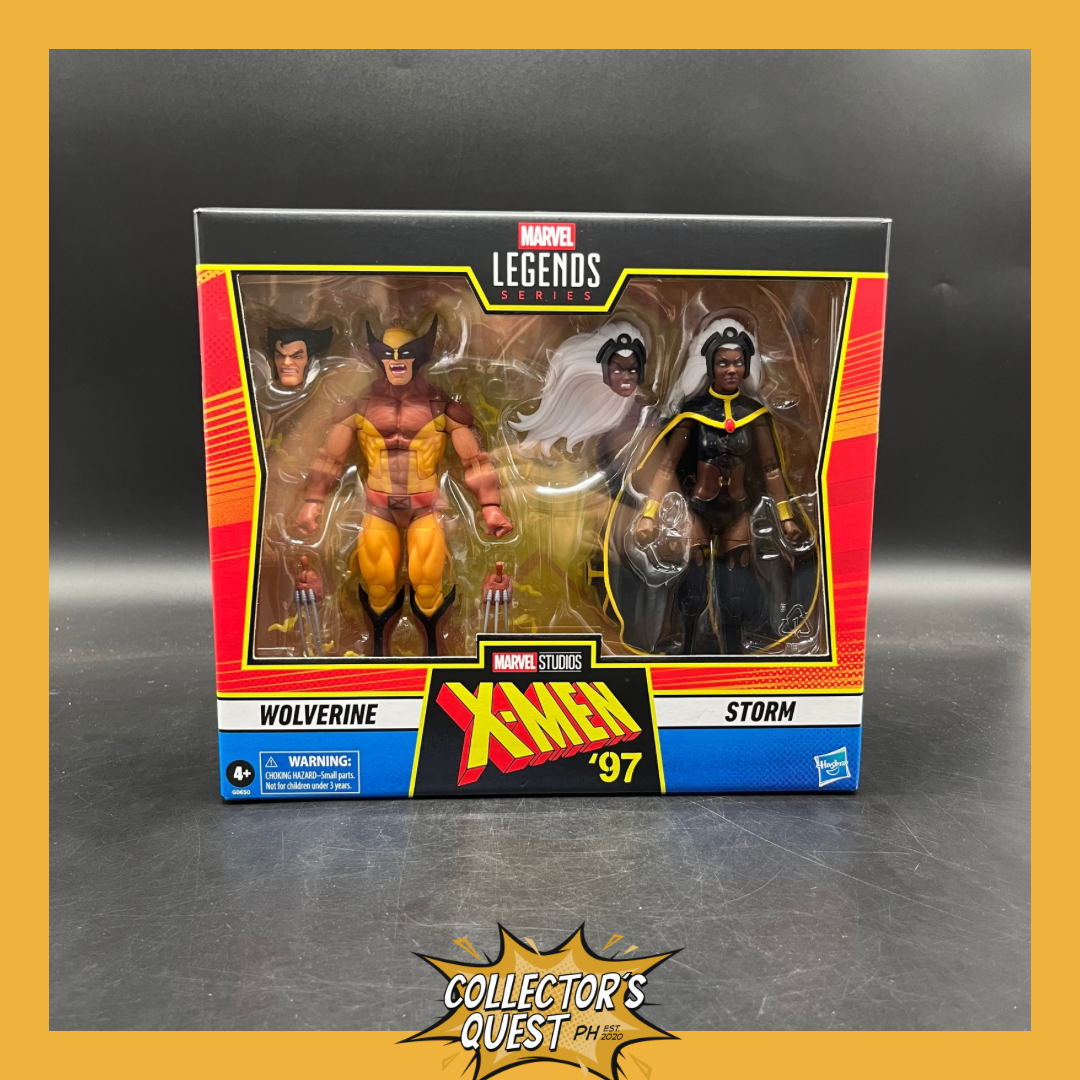 (IN STOCK) Marvel Legends X-Men ‘97 Wolverine & Storm Action Figure 2 Pack