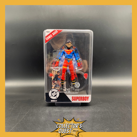 (IN STOCK) Mcfarlane DC Direct Page Punchers Superboy (Return of Superman) Action Figure