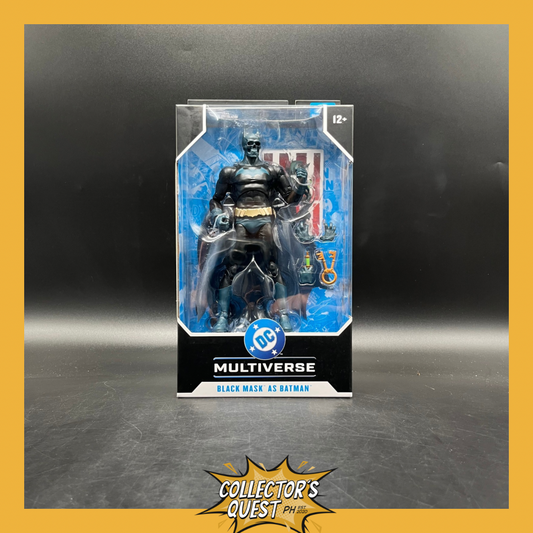 (IN STOCK) Mcfarlane DC Multiverse Black Mask as Batman (Batman Madhouse) Action Figure