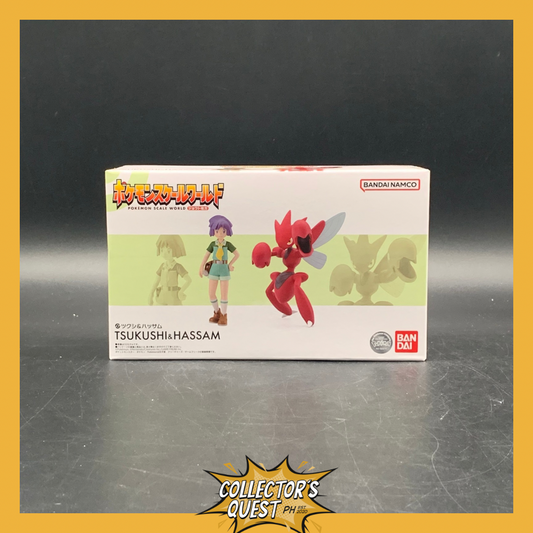 (IN STOCK) Pokemon Scale World Johto Region Bugsy & Scizor Figure