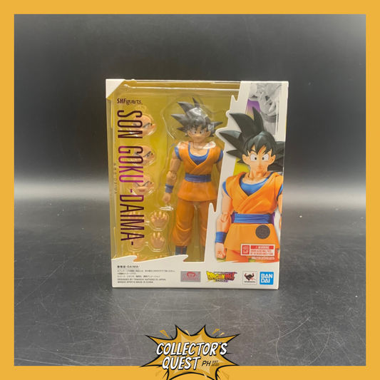 (IN STOCK) Bandai S.H.Figuarts Dragon Ball Z Son Goku  -DAIMA- Action Figure