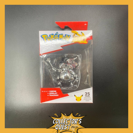 (IN STOCK) Jazwares Pokemon Silver Wicked Cool Toys Cubone Figure