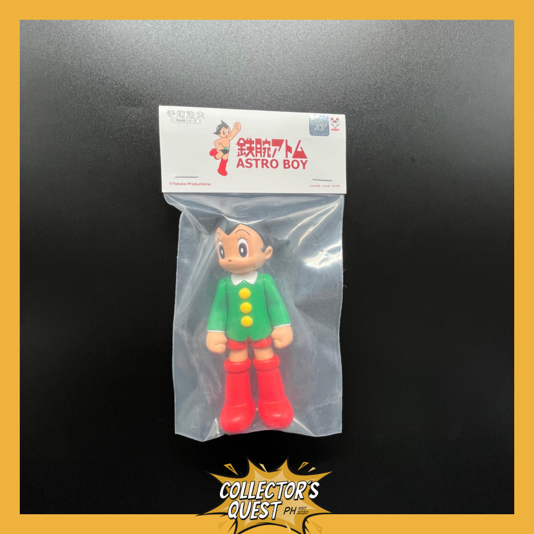 (IN STOCK) 0463 Hung Hing Toys Astro Boy Collection Special Edition Green Uniform Vinyl Figure