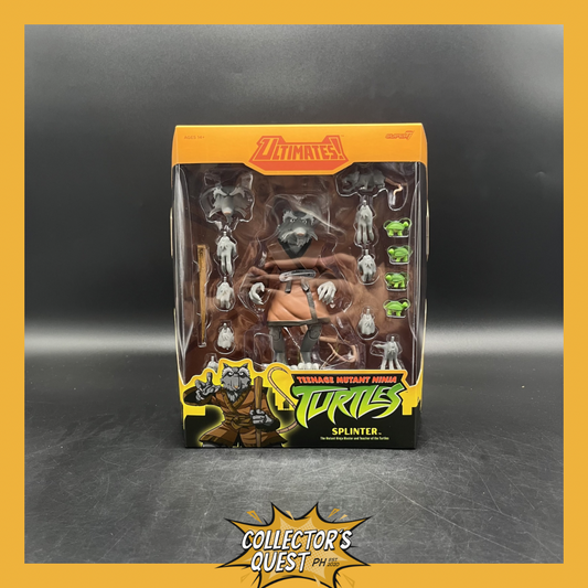 (IN STOCK) SUPER 7 Teenage Mutant Ninja Turtles Wave 13 Splinter Action Figure