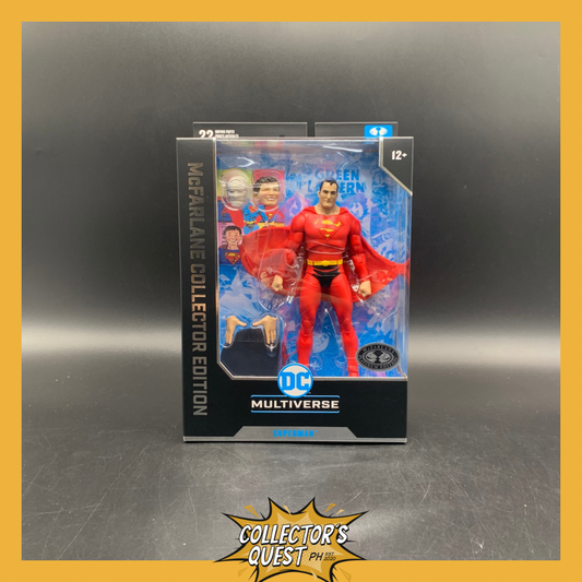 (IN STOCK) DC Mcfarlane Collector's Edition Strange Lives of Superman (Platinum) Action Figure