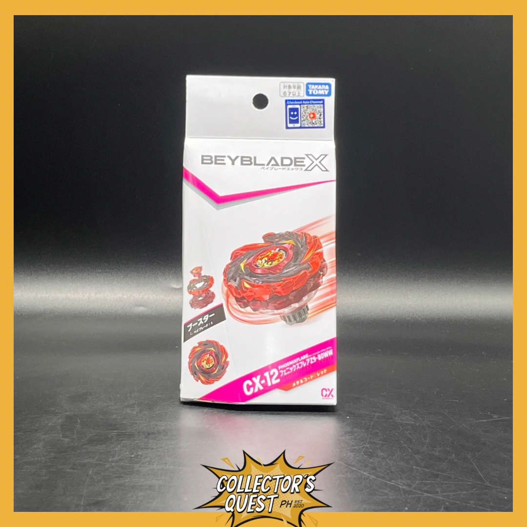 (IN STOCK) Beyblade X CX-12 Phoenixflare Z9-80WW Booster