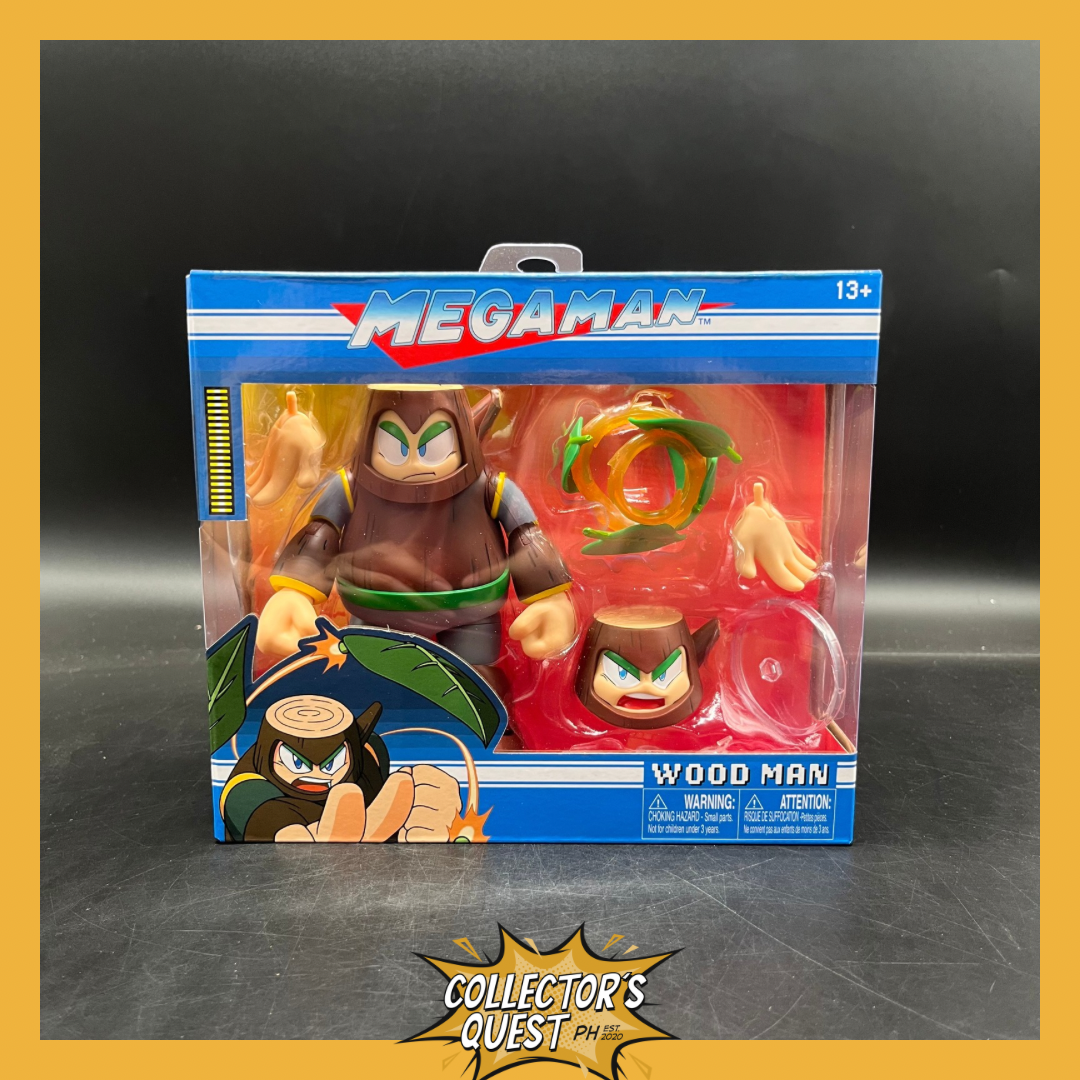(IN STOCK)  JADA Toys Megaman Wood Man Action Figure