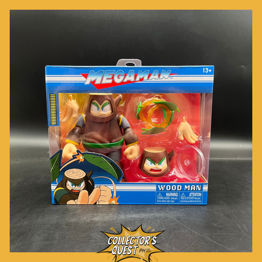 (IN STOCK)  JADA Toys Megaman Wood Man Action Figure