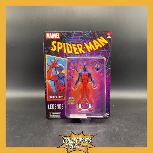 (IN STOCK) Marvel Legends Retro Carded Spider-Boy Action Figure