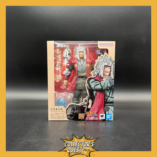 (IN STOCK) Bandai SHFiguarts Naruto Jiraiya -Hidden Leaf Heroic Master Sage- (Sage Mode Set) Action Figure