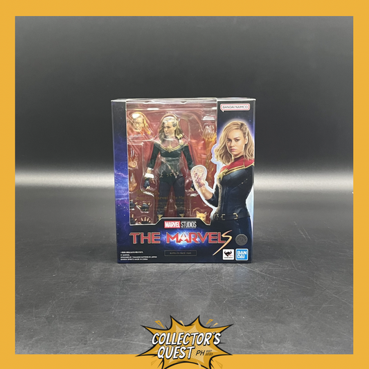 (IN STOCK)(REVIEW UNIT) Bandai Tamashii Nations SHFiguarts The Marvels Captain Marvel Action Figure