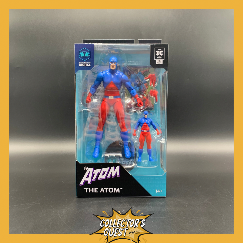 (IN STOCK) Mcfarlane DC Direct Digital The Atom (Ray Palmer) (Silver A ...