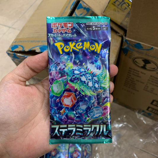 (IN STOCK) Pokemon Trading Card Game Stellar Crown Japanese Version Booster Pack