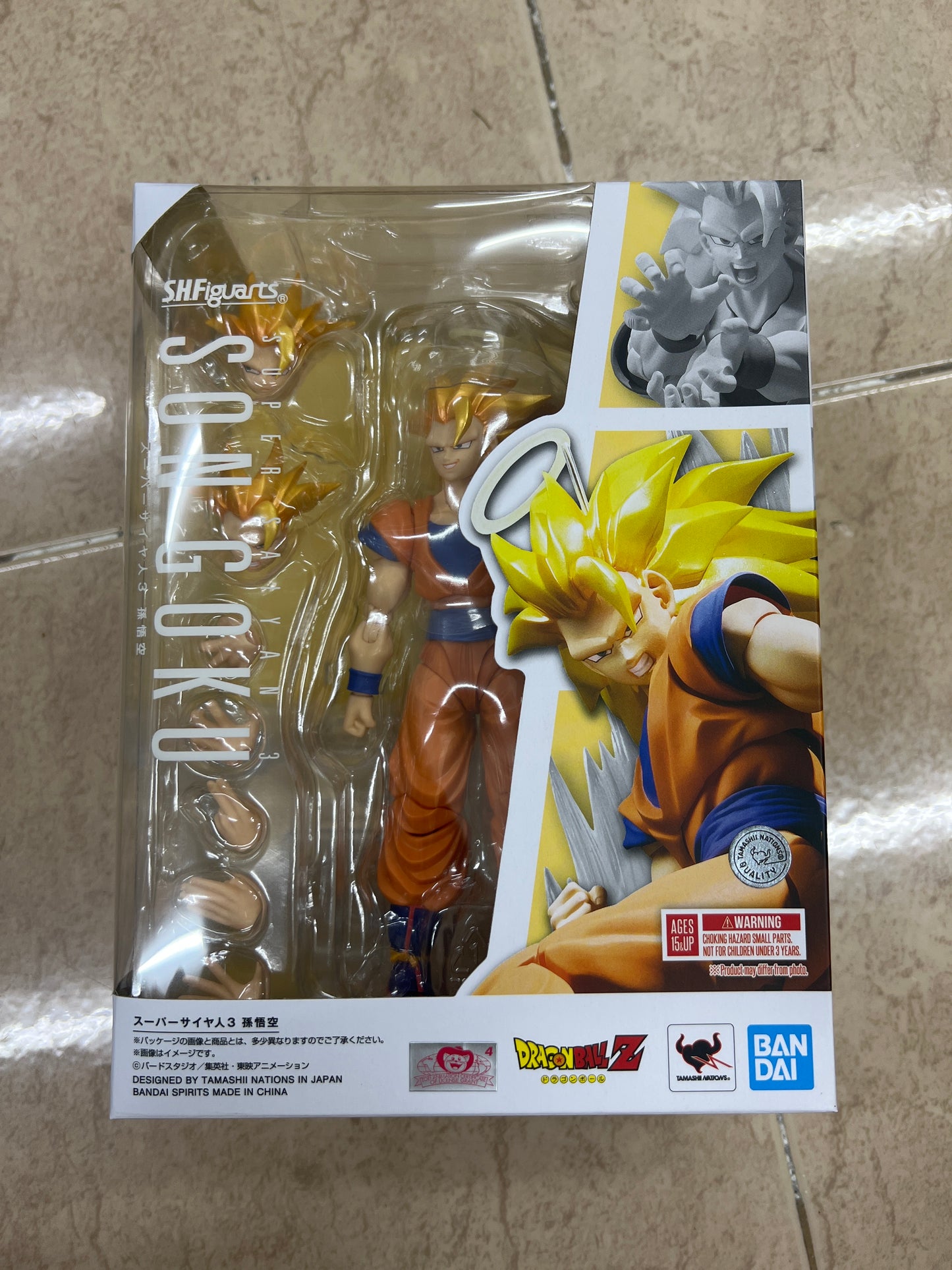 (IN STOCK) SHFiguarts DragonBall Z Super Saiyan 3 Son Goku Action Figure