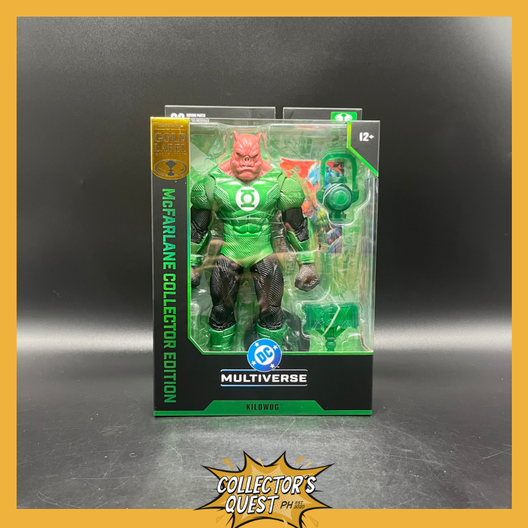 (IN STOCK) Mcfarlane Toys DC Mcfarlane Collector's Edition Kilowog Green Lantern Action Figure