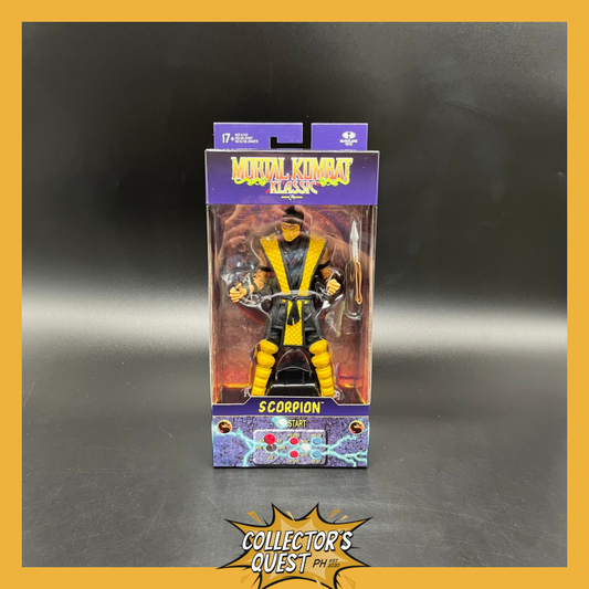 (IN STOCK) Mcfarlane Toys Mortal Kombat Klassic Scorpion Action Figure