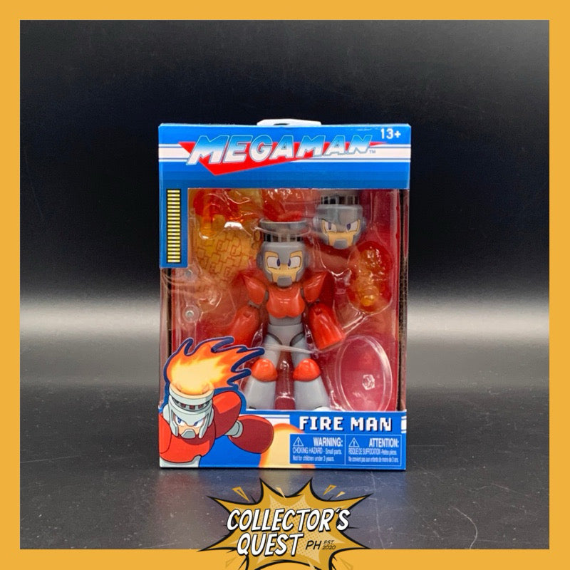 (IN STOCK) Jada Toys Megaman 4.5" Fire Man Action Figure