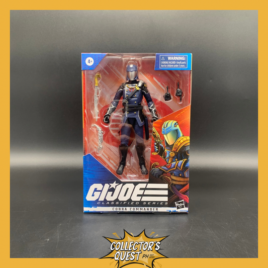 (IN STOCK) G.I. Joe Classified Series Cobra Commander Action Figure