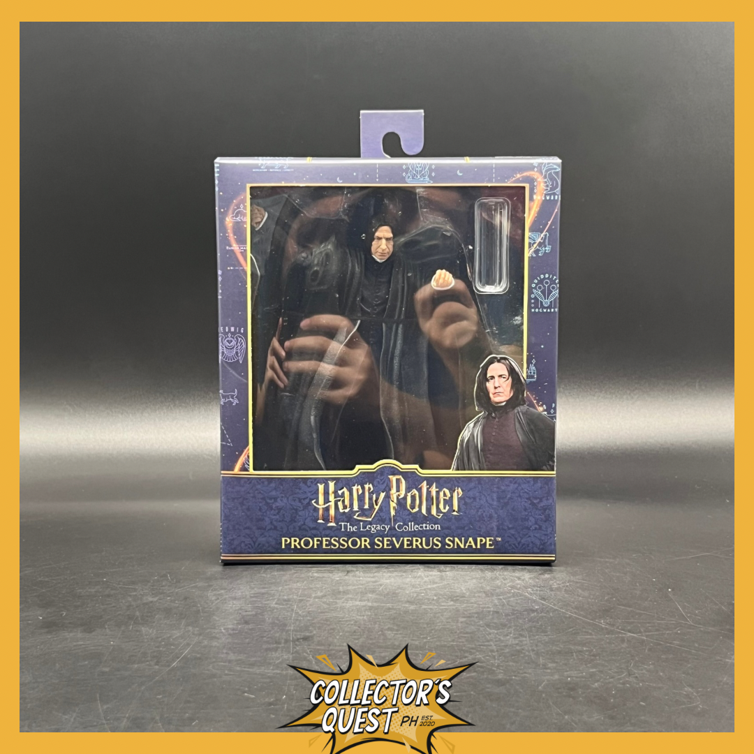(IN STOCK) NECA Harry Potter 7-inch Legacy Collection Severus Snape Action Figure