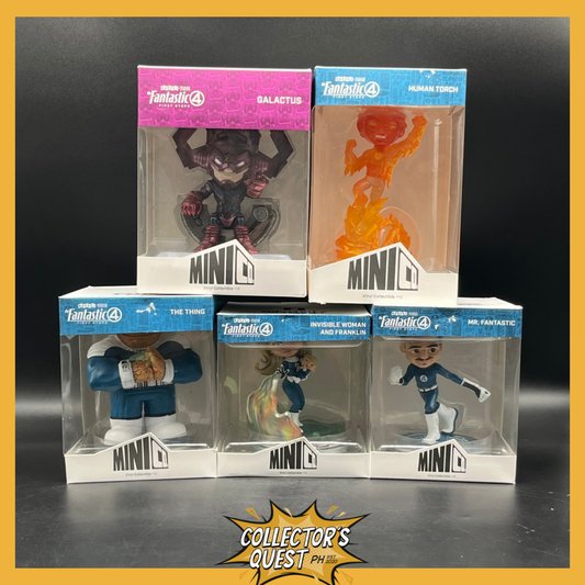 (IN STOCK) IRON STUDIOS The Fantastic Four First Steps Set of 5 (Mr. Fantastic, Invisible Woman, Human Torch, The Thing, Galactus)- Minico