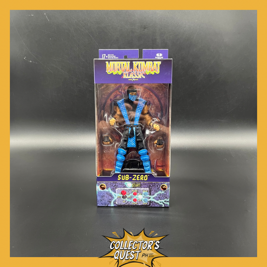 (IN STOCK) Mcfarlane Toys Mortal Kombat Klassic Sub-Zero Action Figure