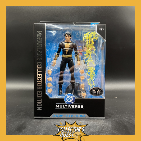 (IN STOCK)  (PLATINUM) DC Mcfarlane Collector Edition 7IN WV14 - #55 Freddy Freeman (CAPTAIN MARVEL JR.) (DC Classic)Action Figure