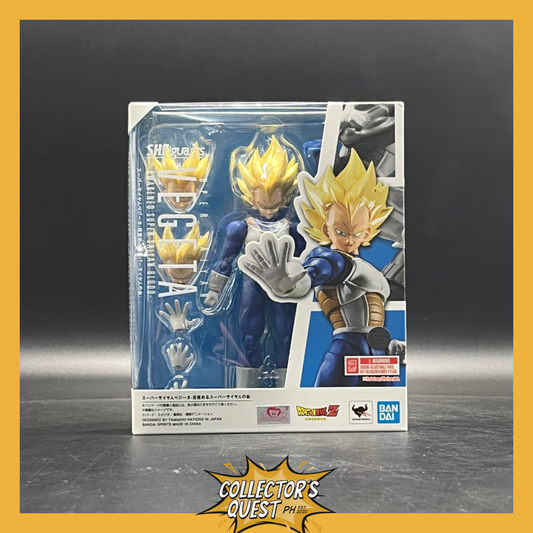 (IN STOCK) Bandai Dragon Ball SHFiguarts Super Saiyan Vegeta -Awakened Super Saiyan Blood - Action Figure
