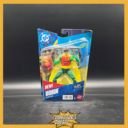 (IN STOCK) Mattel DC Premiere Series Robin 6.5 Inch Scale Action Figure