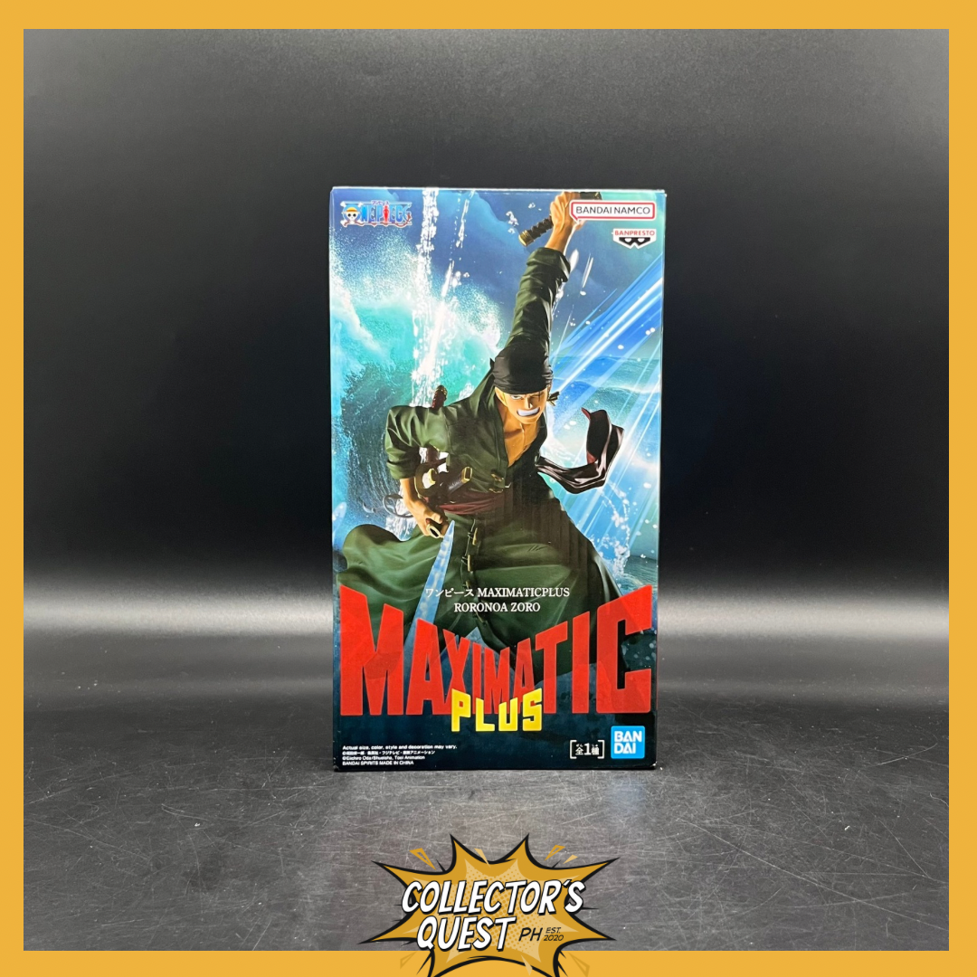 (IN STOCK) Banpresto One Piece Maximatic Plus Roronoa Zoro Figure