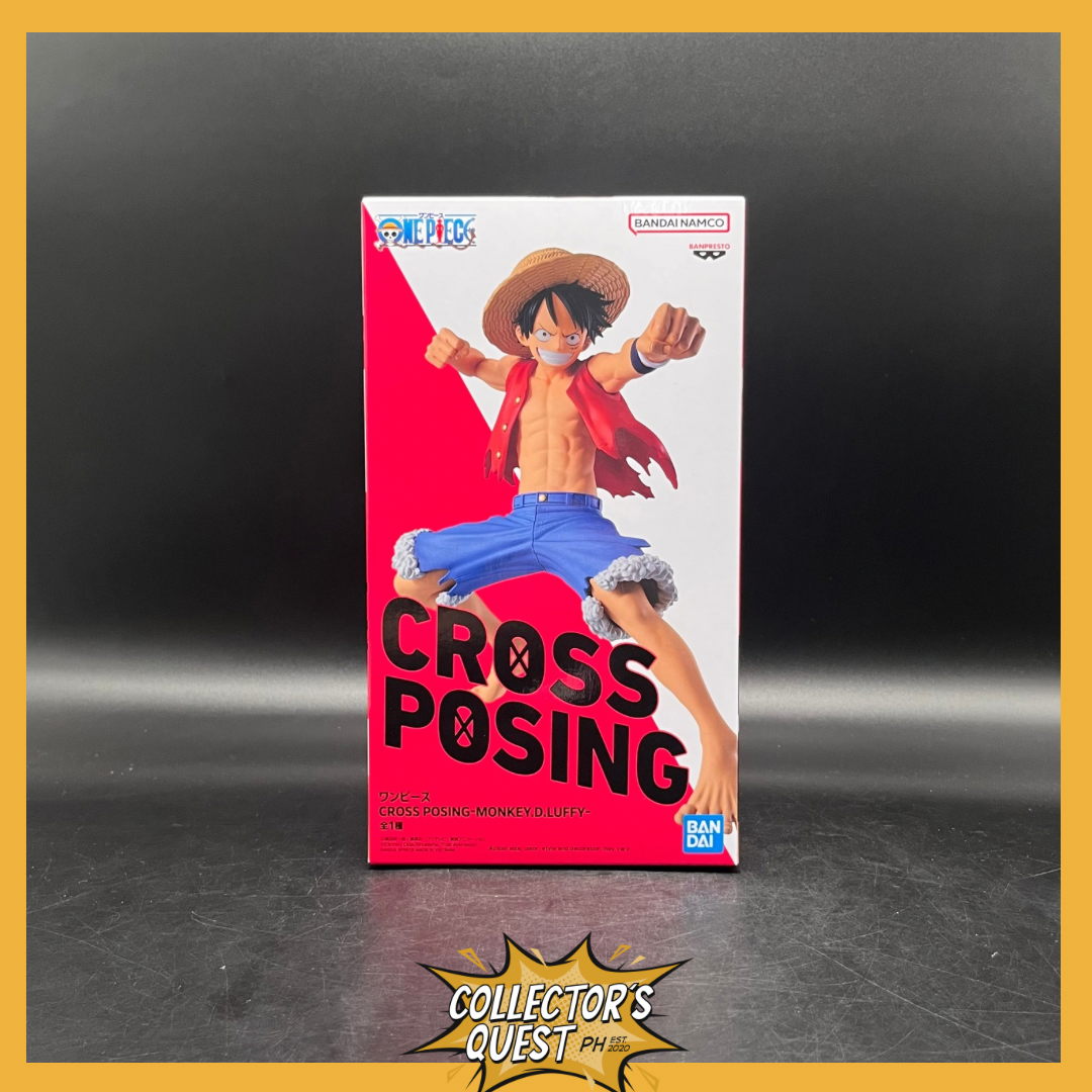 (IN STOCK) Banpresto One Piece Cross Posing Monkey D Luffy Figure