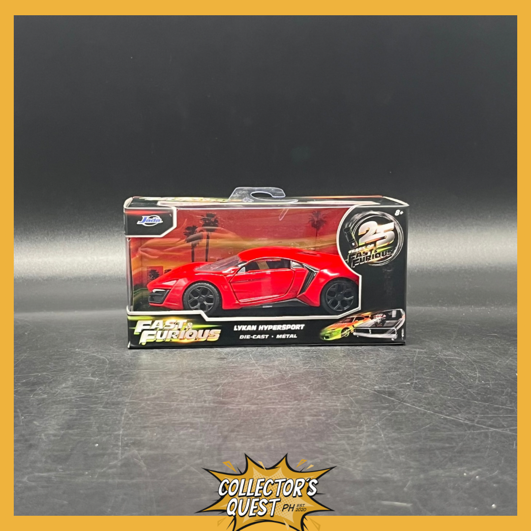 (IN STOCK) 97386 JADA Toys Fast & Furious Lykan Hypersport 1/32 Scale Diecast Vehicle