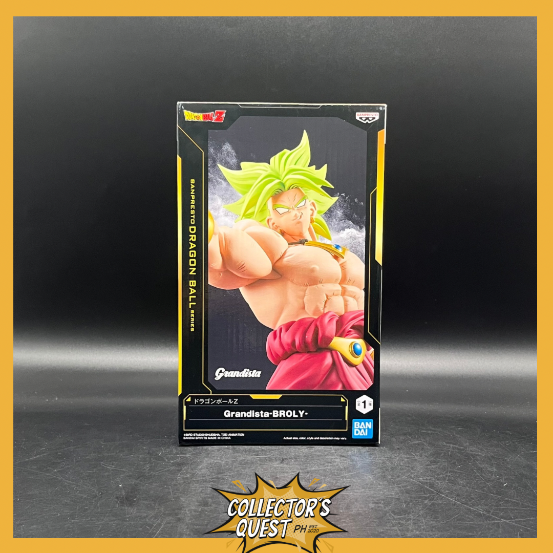 (IN STOCK) Bandai Grandista Dragon Ball Z Broly Figure