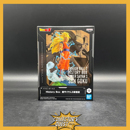 (IN STOCK) Banpresto  Dragon Ball Z History Box Super Saiyan 3 Son Goku Figure