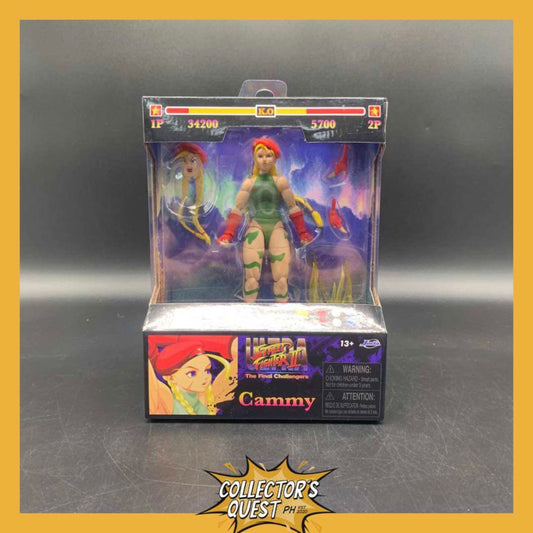 (IN STOCK) JADA TOYS Street Fighter Wave 3 Cammy Action Figure
