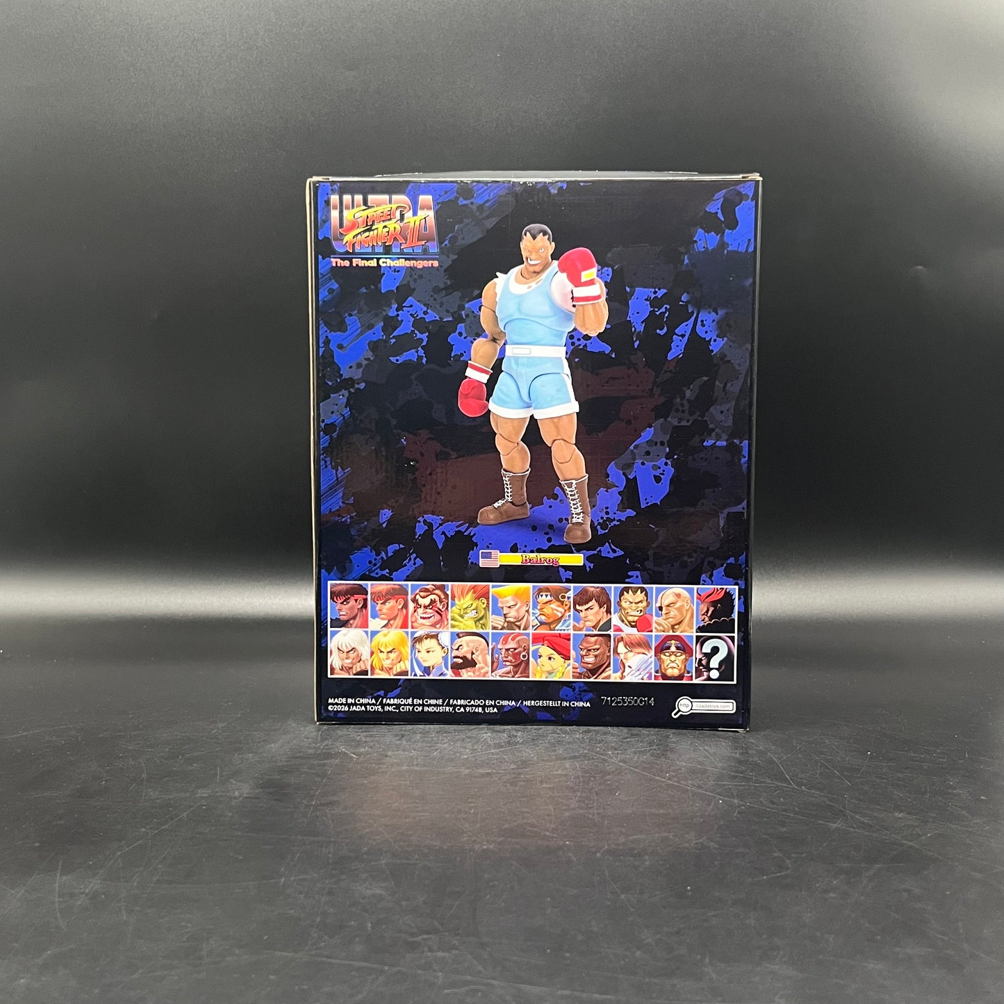 (IN STOCK) Jada Toys Street Fighter Balrog Action Figure