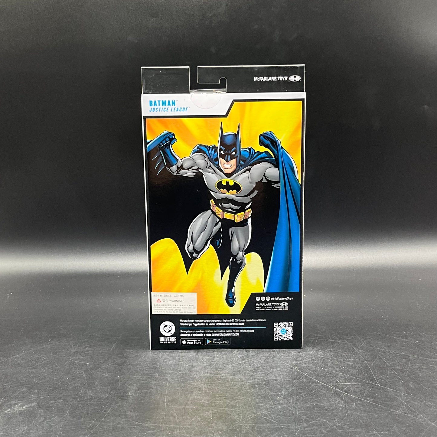 (IN STOCK) Mcfarlane DC Multiverse Batman 7in- Batman 90’S (Justice League) Action Figure