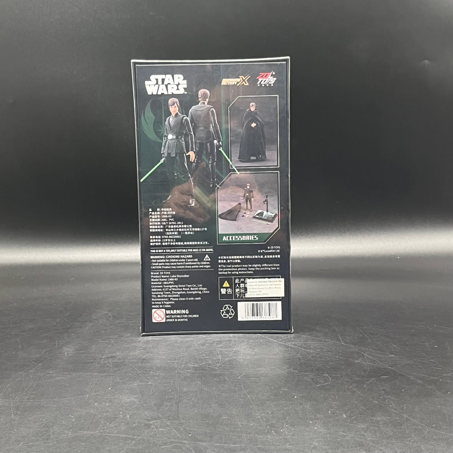 (IN STOCK) ZD Toys Star Wars Luke Skywalker Action Figure