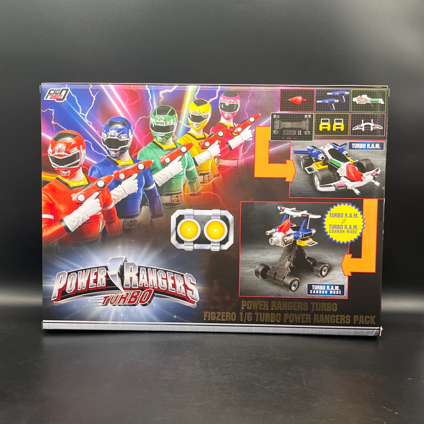 (IN STOCK) Threezero FigZero 1/6 Turbo Power Rangers Pack
